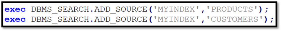 DBMS_SEARCH