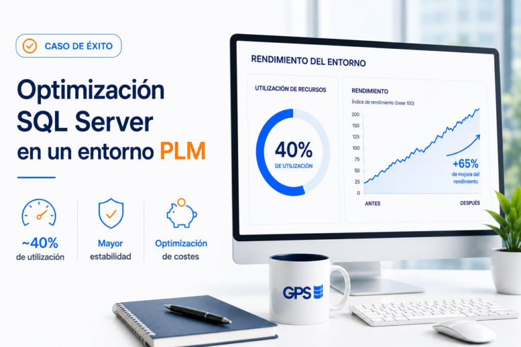 Caso de éxito: optimización SQL Server en entorno PLM | GPSOS